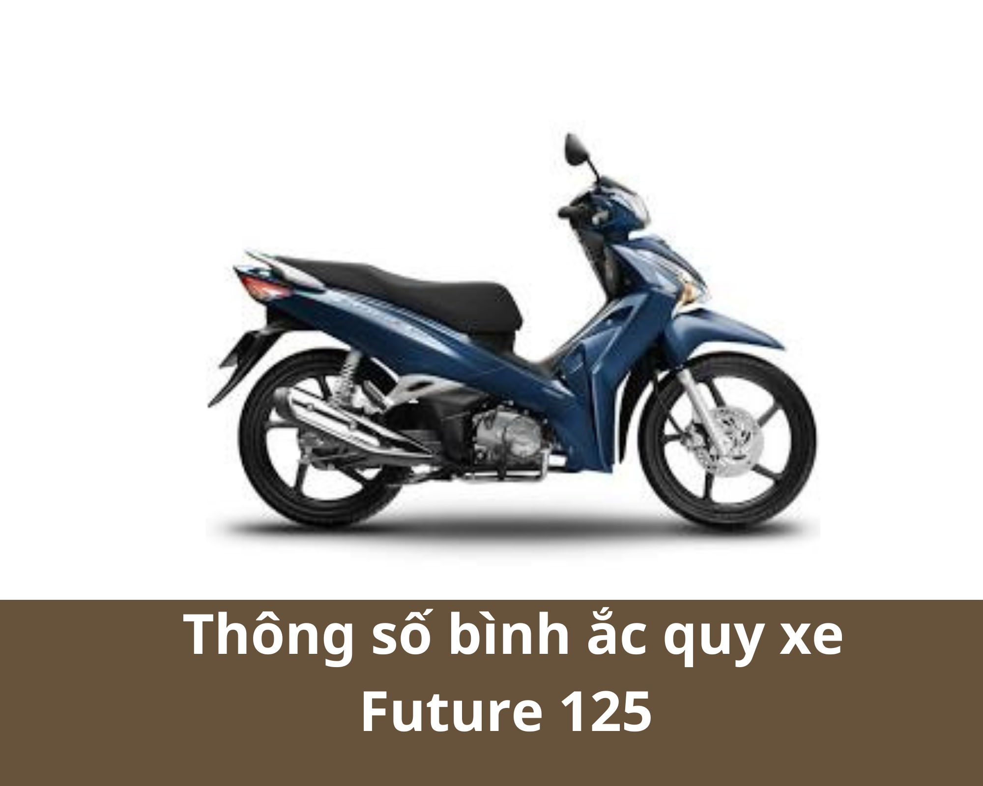 cách tháo bình ắc quy xe future 125