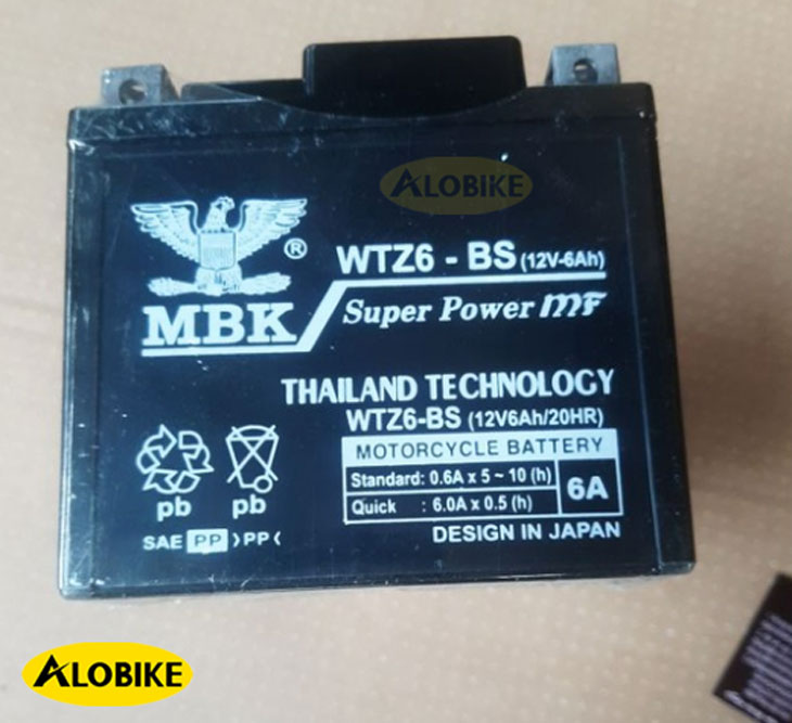 thay bình ắc quy xe wave alpha hết bao nhiêu