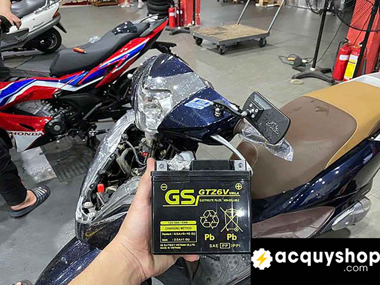 Top 5 bình ắc quy tốt nhất cho xe Lead 125