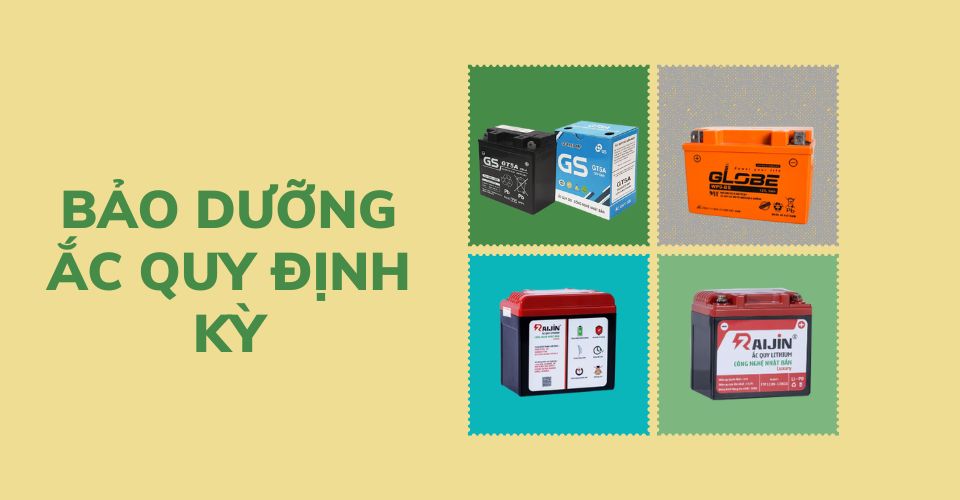 cách nhận biết ắc quy hỏng