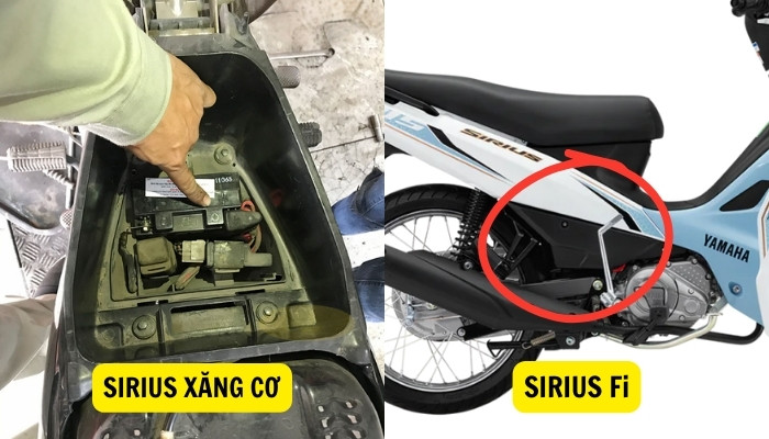 ắc quy xe sirius